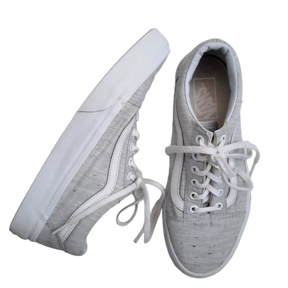 Vans Shoes - Confetti Off the Wall Vans Womens 7 Mens 5.5 grey multicolored